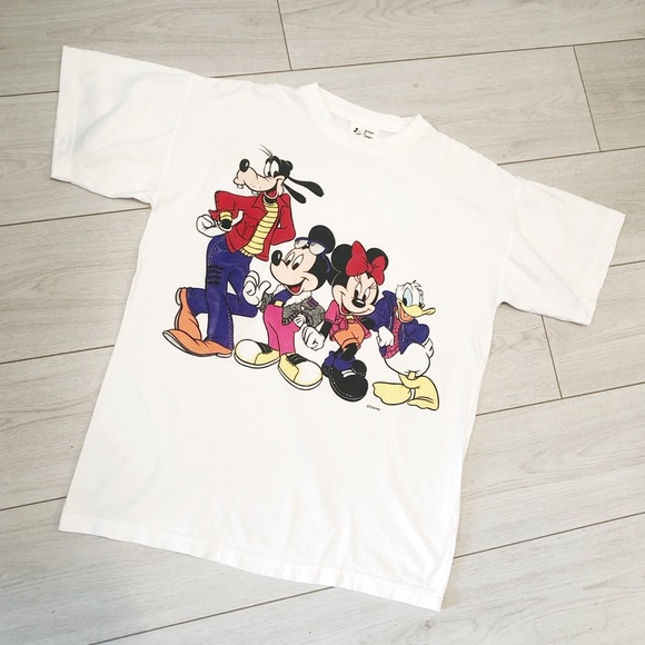 Disney Other - Vintage 90’s Disney Mickey and friends t s…